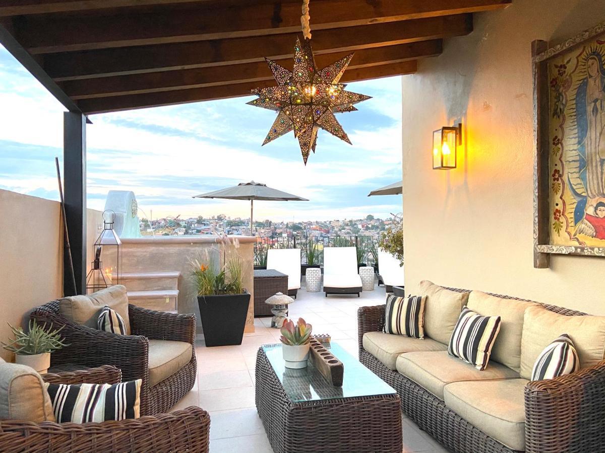 سان ميغيل دي الليندي Casa Juana Guesthouse المظهر الخارجي الصورة